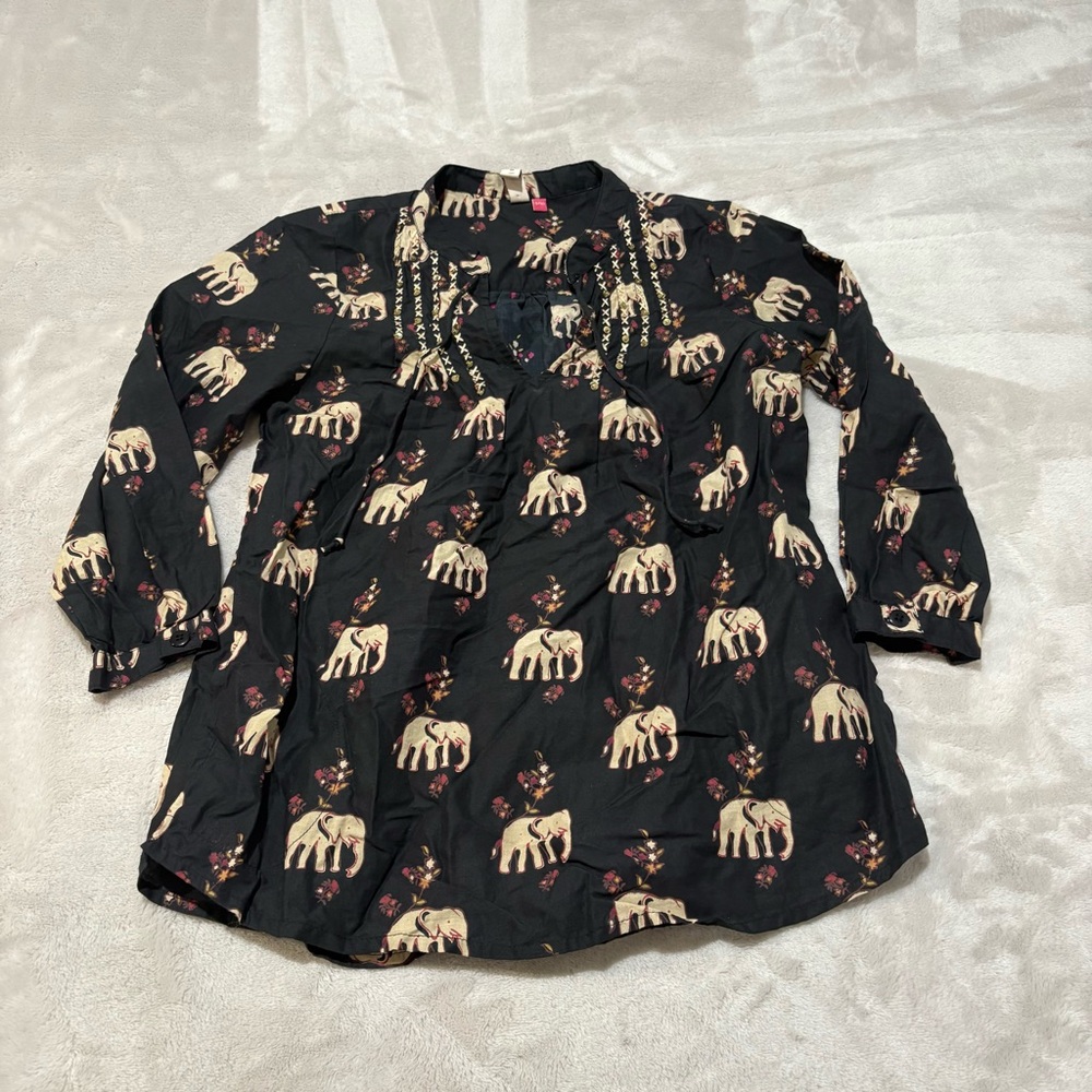 Poulet Rose New York Girlsโ elephant Dress